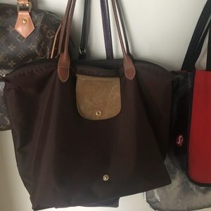 Large brown Longchamp